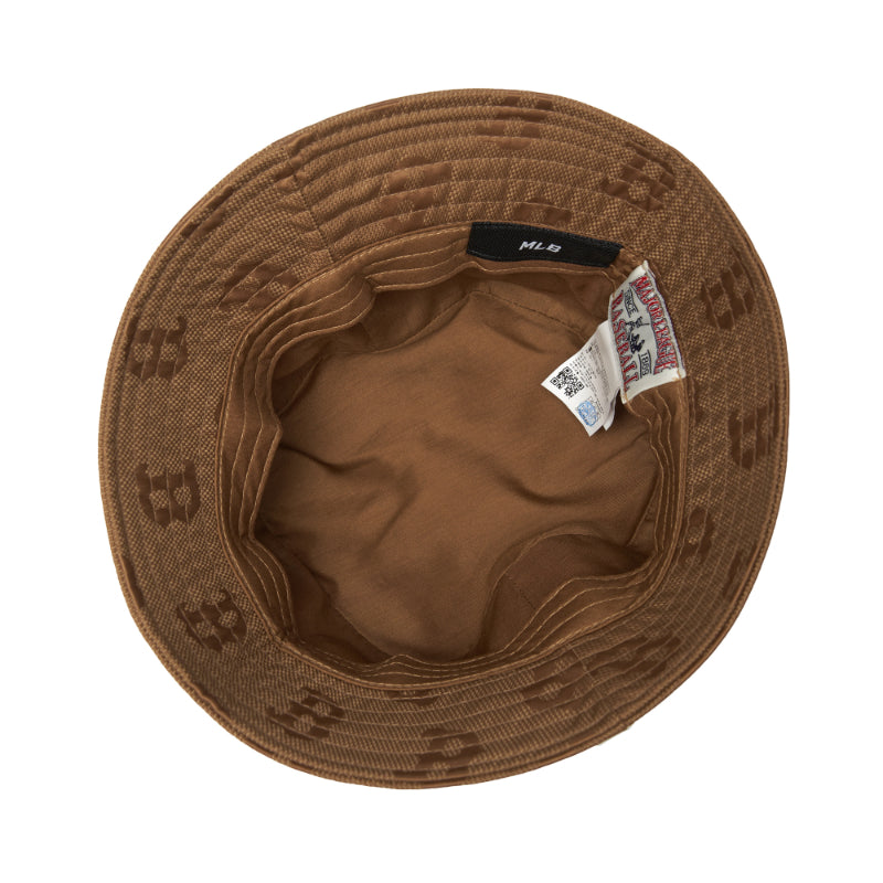 MLB Korea - Monogram Nylon Jacquard Bucket Hat