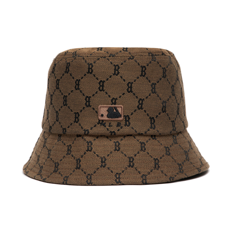 MLB Korea - Monogram Nylon Jacquard Bucket Hat