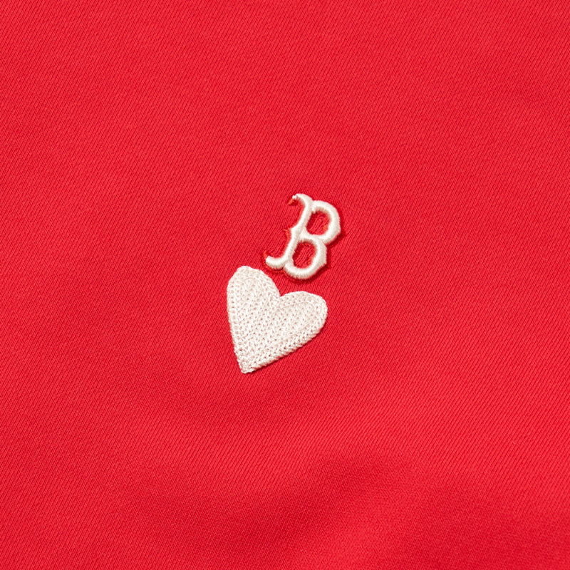 MLB Korea - Heart Back Big Logo Sweater Ivory / M