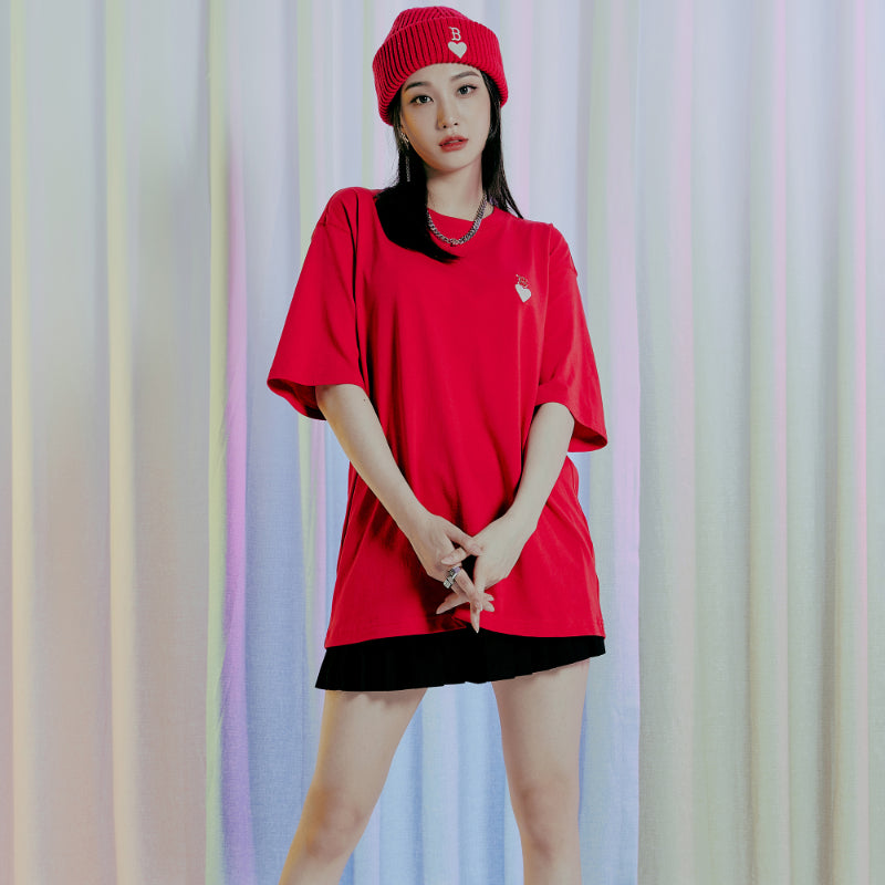 MLB Korea - Heart Overfit T-Shirt – Harumio