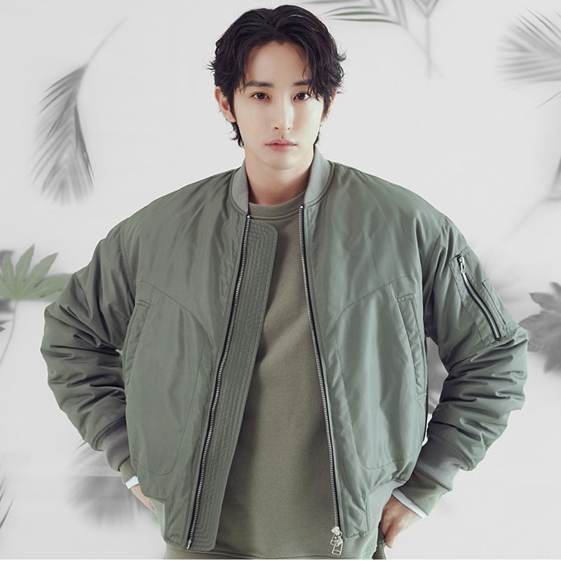 The Knit Company X Lee Soo-hyuk - 20FW MA-1 Bomber Jacket