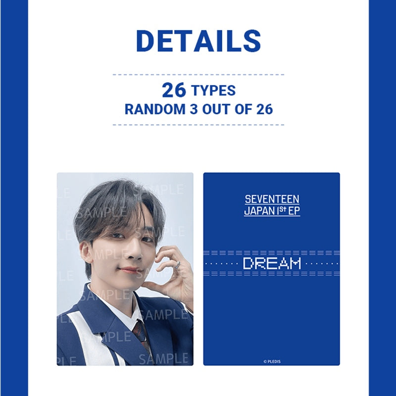 Seventeen - DREAM - Photo Card