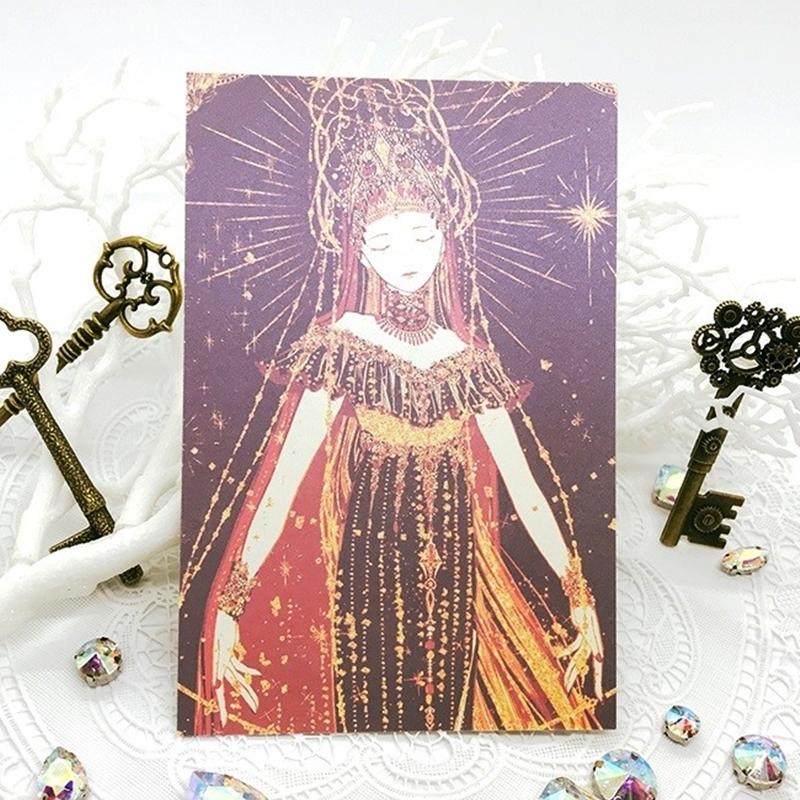 Libet - Estrella Gold Leaf Postcard Set