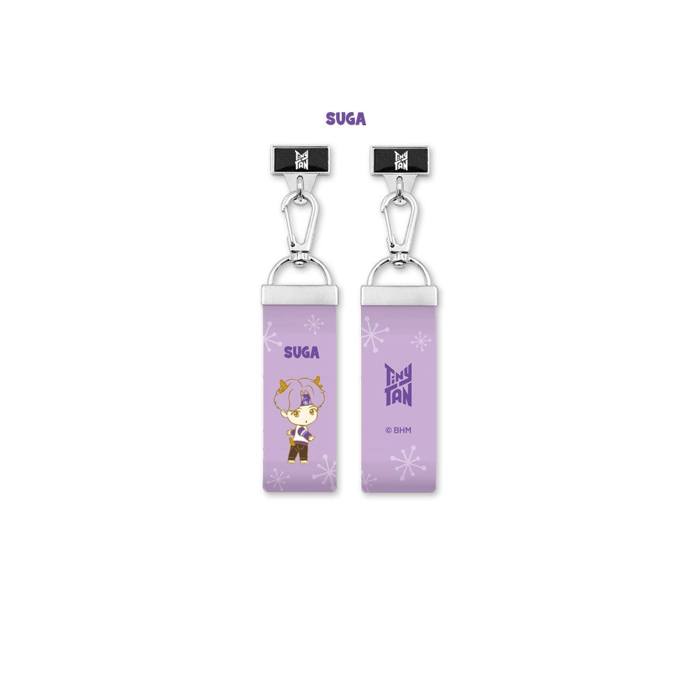 BTS - TinyTAN Purple Holidays Finger Strap