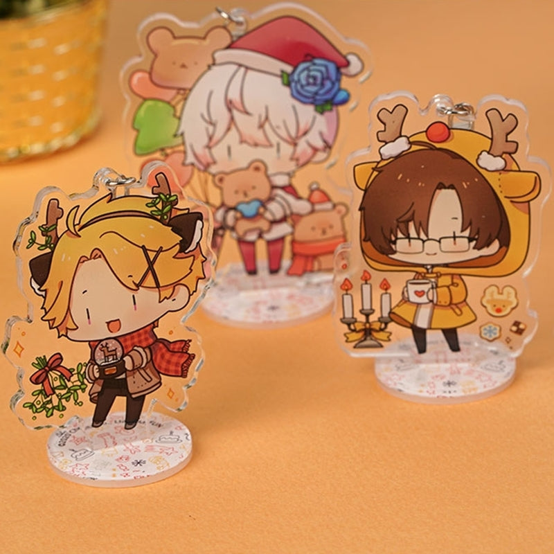 Mystic Messenger - Christmas SD Acrylic Keyring Stand