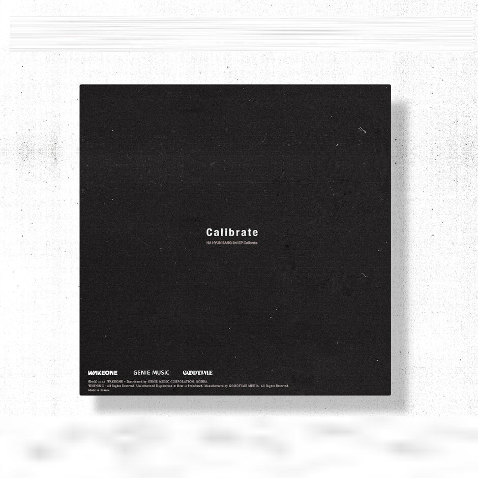 Ha Hyun-sang - CALIBRATE : 3rd EP Album