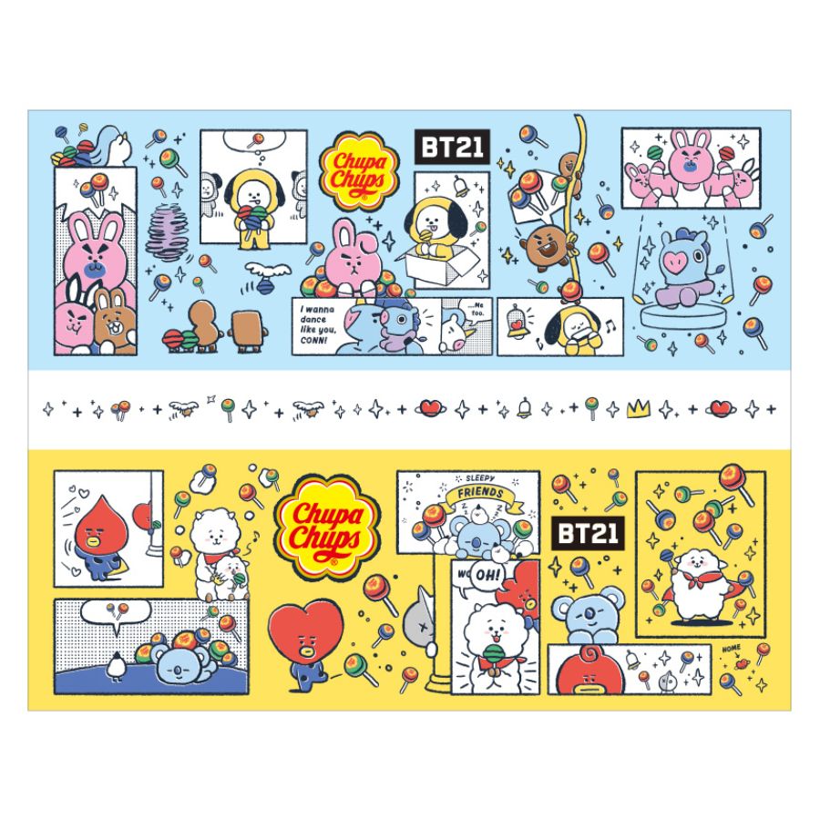 BT21 x Chupa Chups - Classic 100u Tin