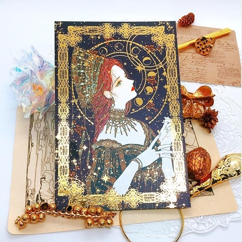 Libet - Gem Gold Foil Postcard Set