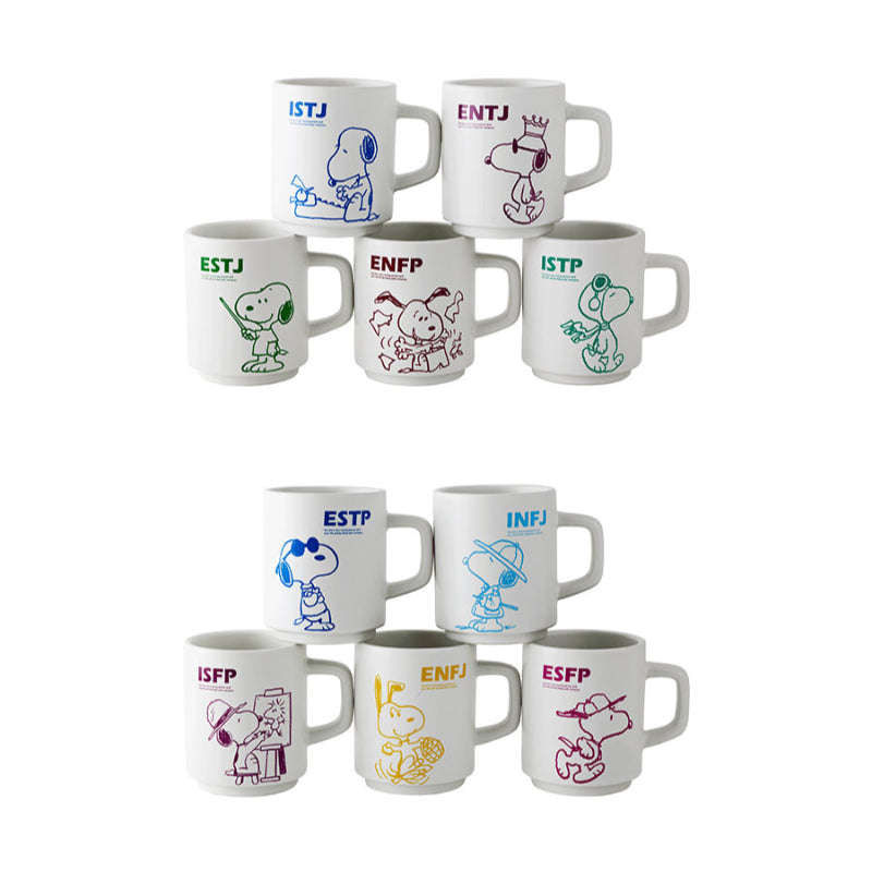 Bo Friends x Peanuts - Snoopy MBTI Mug