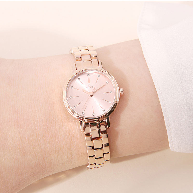 OST - Basic Modern Rose Gold Metal Watch