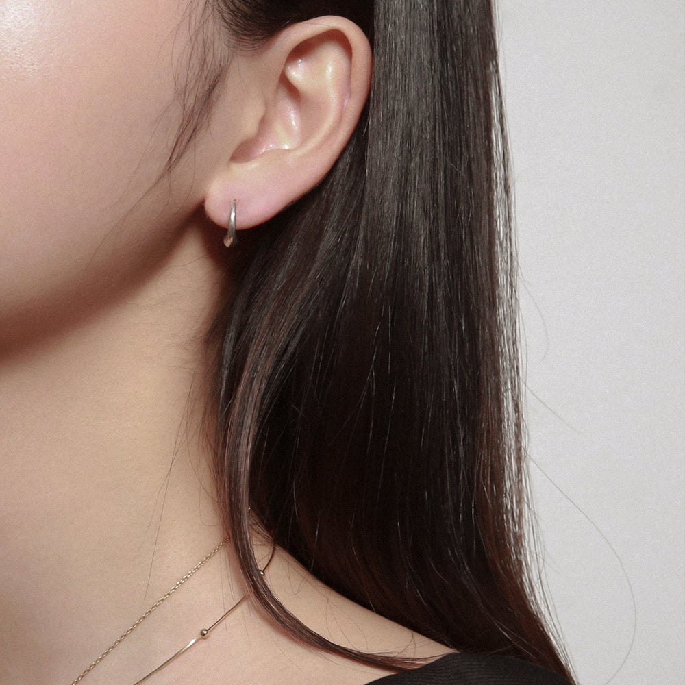 OST - Soft Cuff Silver Earrings