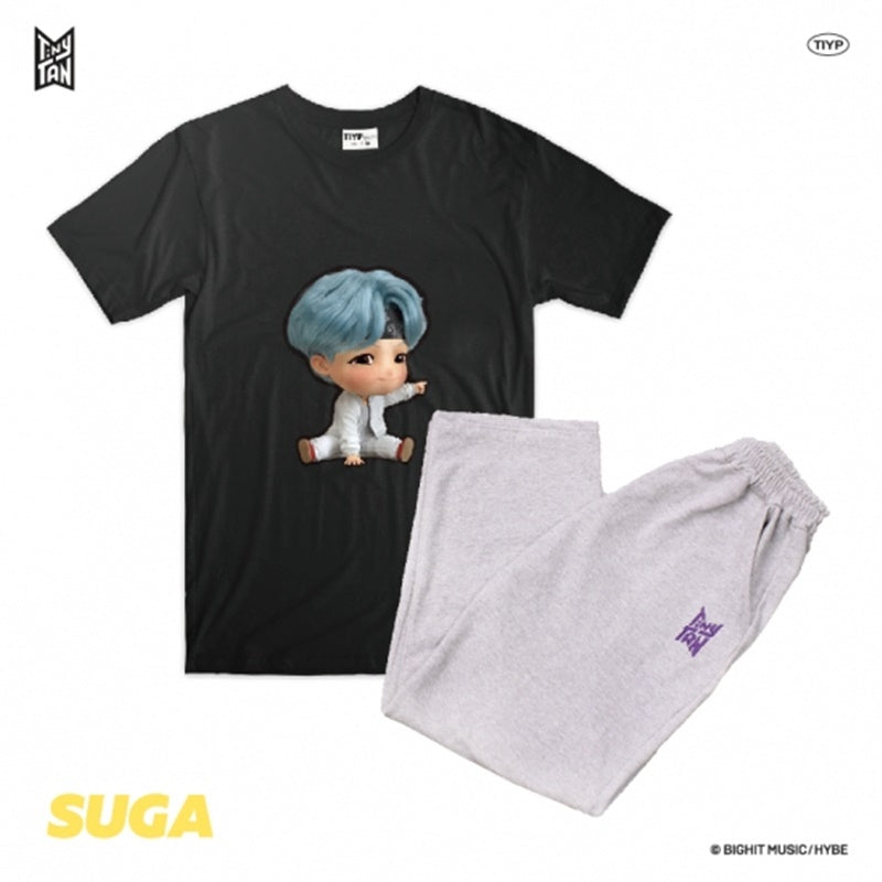 BTS - TinyTAN x TIYP - 3D Black Pajama