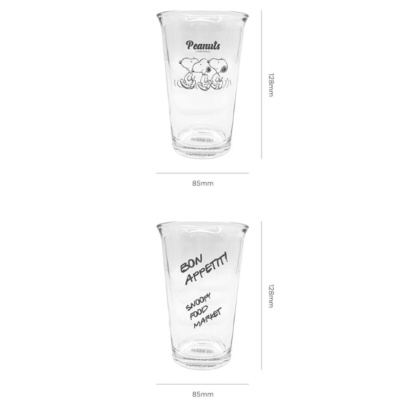 Bo Friends x Peanuts - Snoopy Glass Cup Set