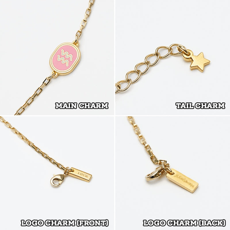 ENHYPEN - BIRTHDAY - JUNGWON Wish Bracelet (Gold)