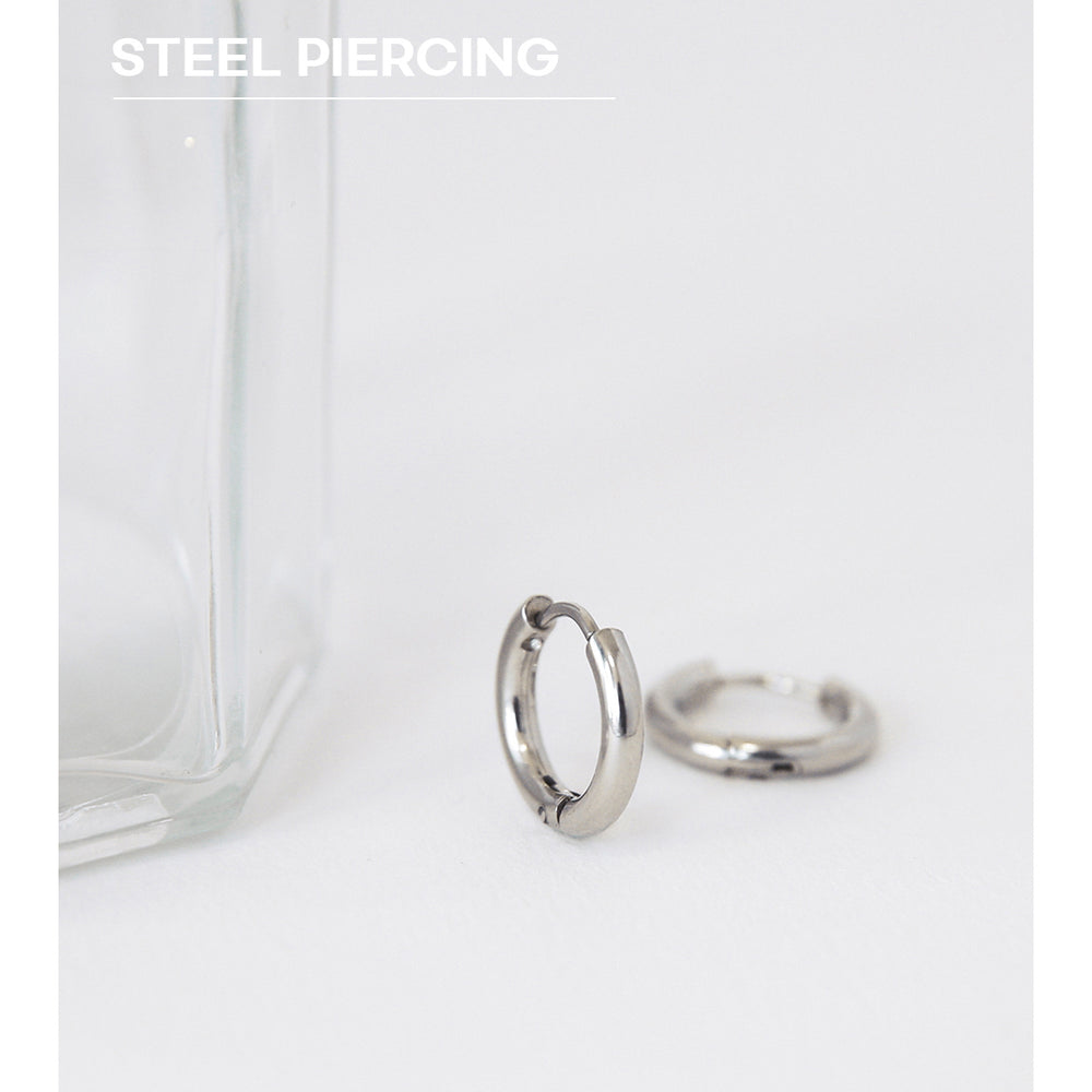 OST - Volume Steel One Touch Ring Earring