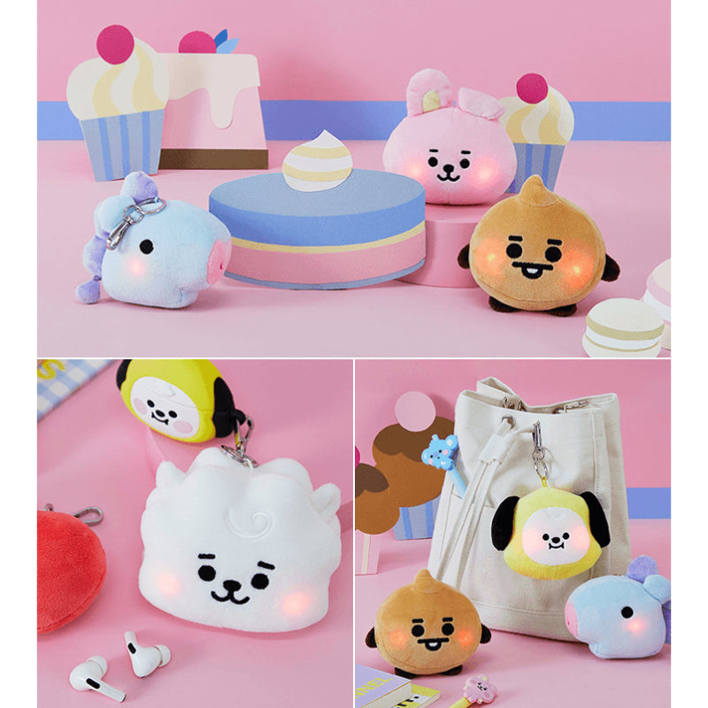 BT21 - Baby Lighting Face Keyring