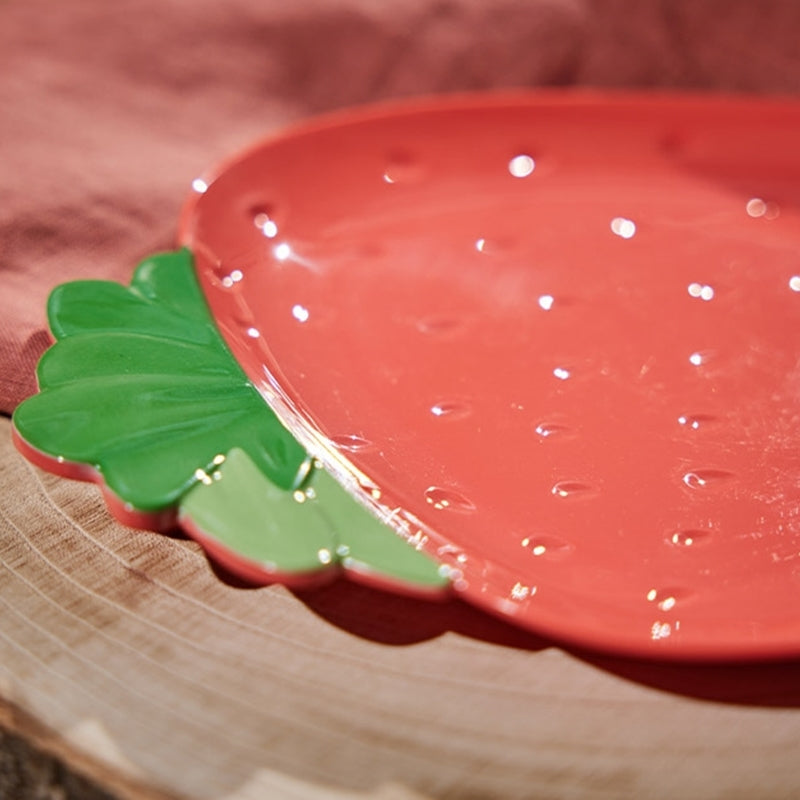 Korean Sweet Dessert - Fruit Shaped Plate