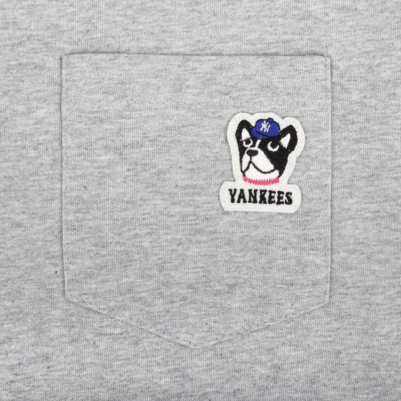 MLB Korea - Bark Time Short Sleeve T-Shirt - New York Yankees Purple / XXL