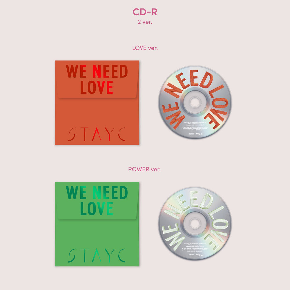 STAYC - We Need Love : 3rd Single Album