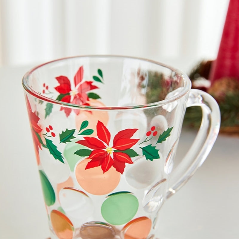 Korean Winter Flower - Flower Dot Mug