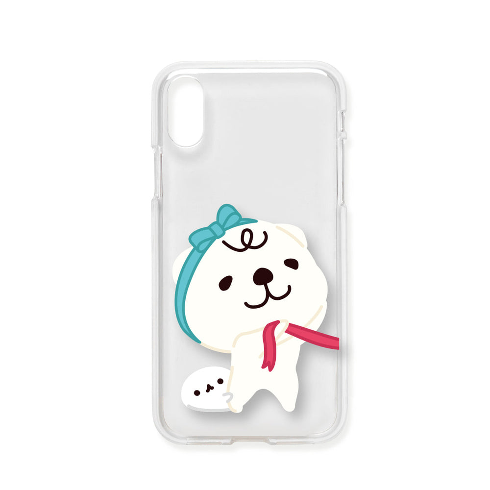 Merry Between - Ribbon Soft Jelly Phone Case