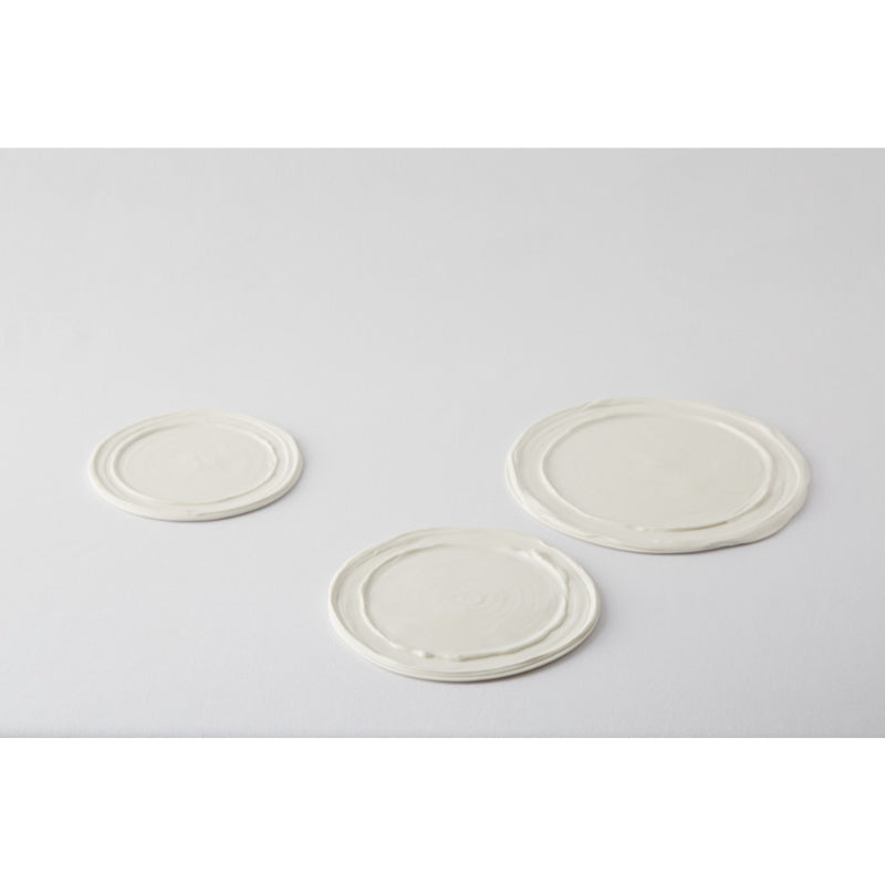 Chaora - White Memories Round Plate