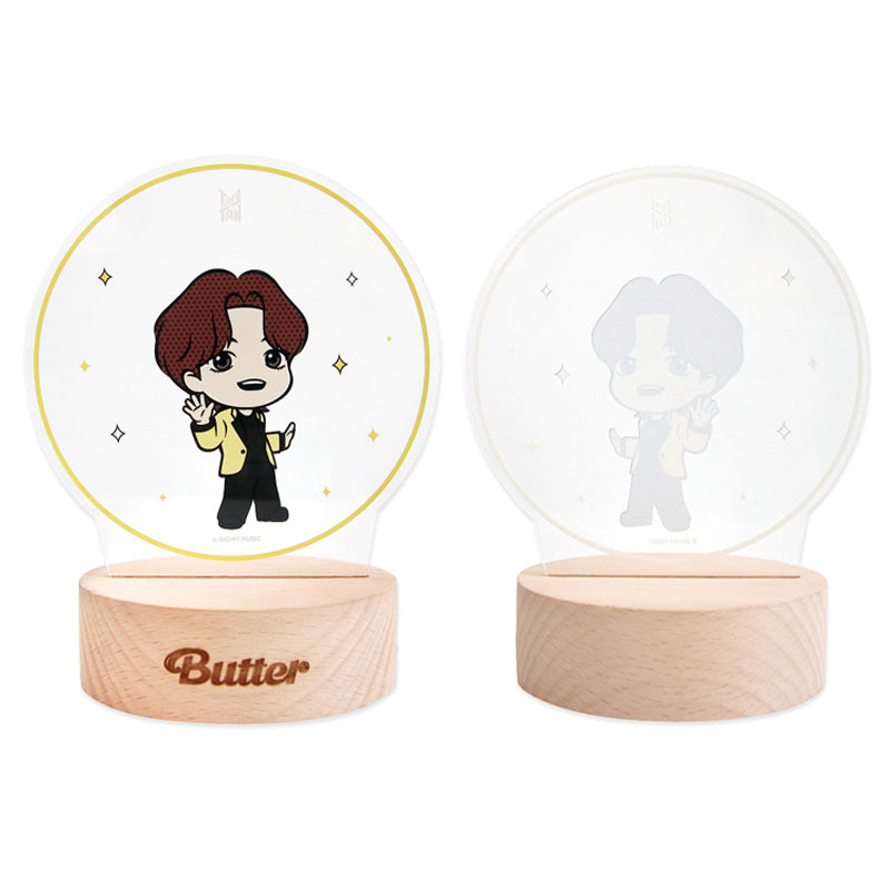 NARA HOME DECO x BT21- TinyTAN Butter Acrylic Mood Light