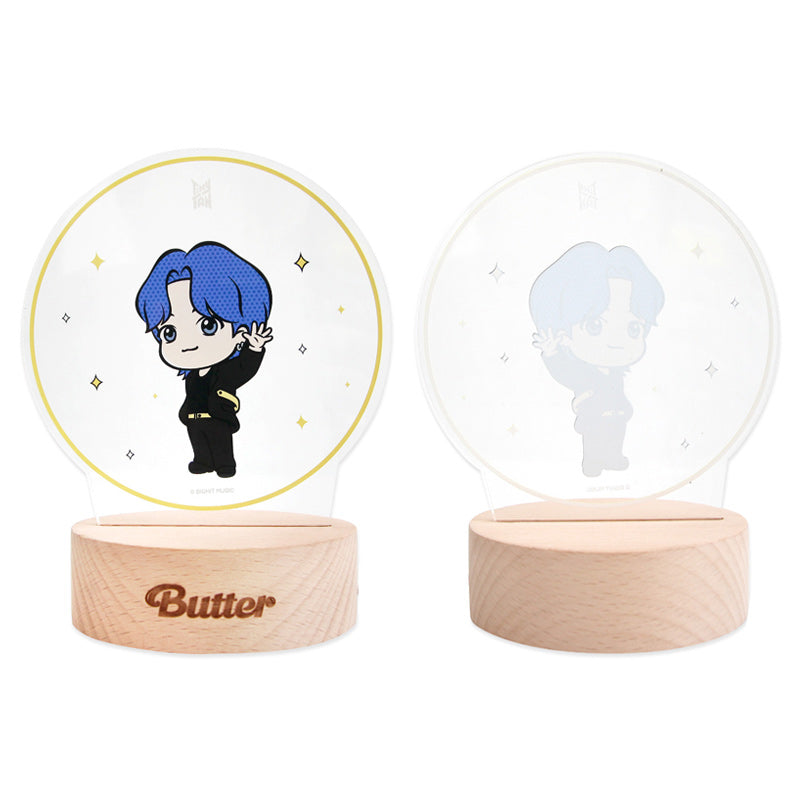 NARA HOME DECO x BT21- TinyTAN Butter Acrylic Mood Light