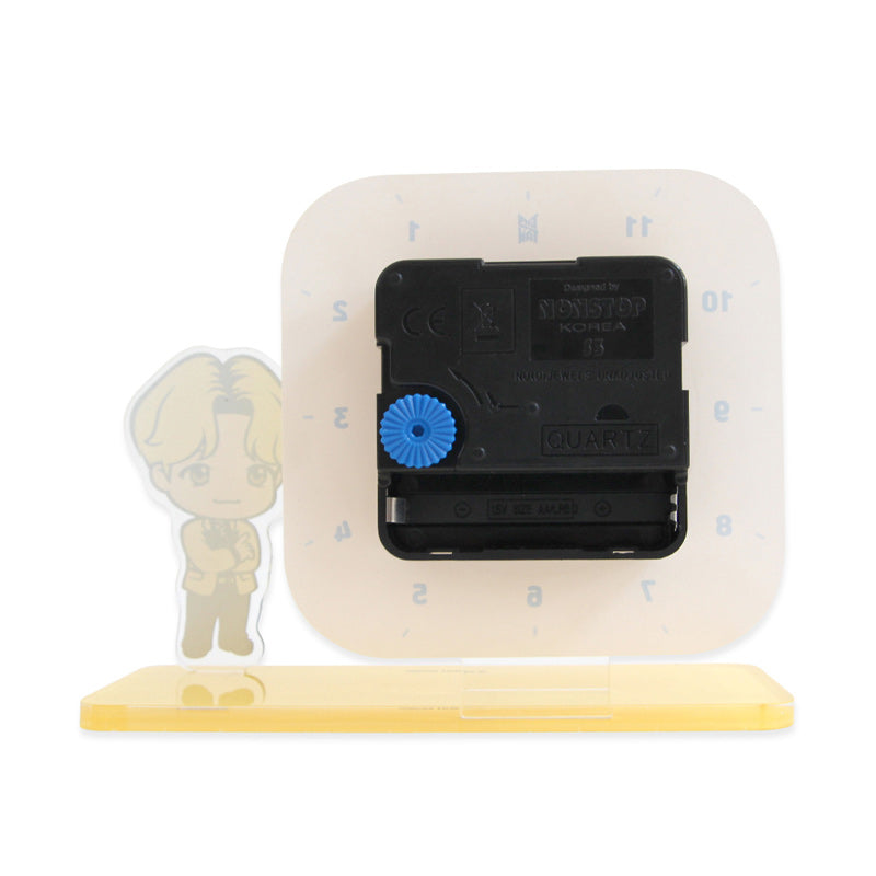 NARA HOME DECO x BT21- TinyTAN Butter Desk Clock