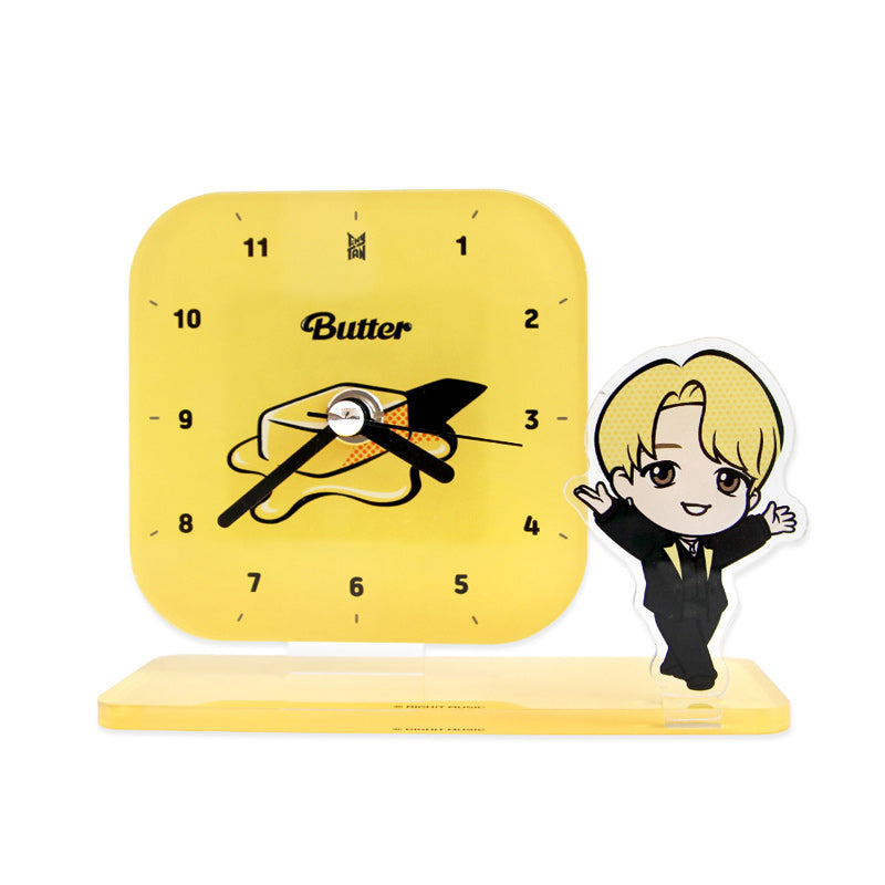 NARA HOME DECO x BT21- TinyTAN Butter Desk Clock