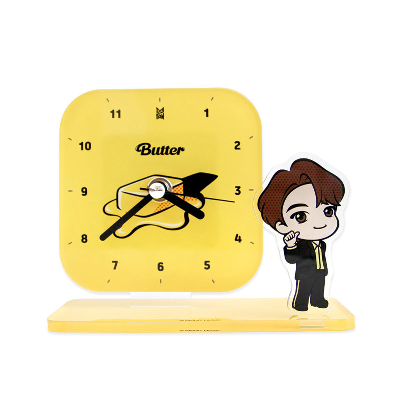 NARA HOME DECO x BT21- TinyTAN Butter Desk Clock