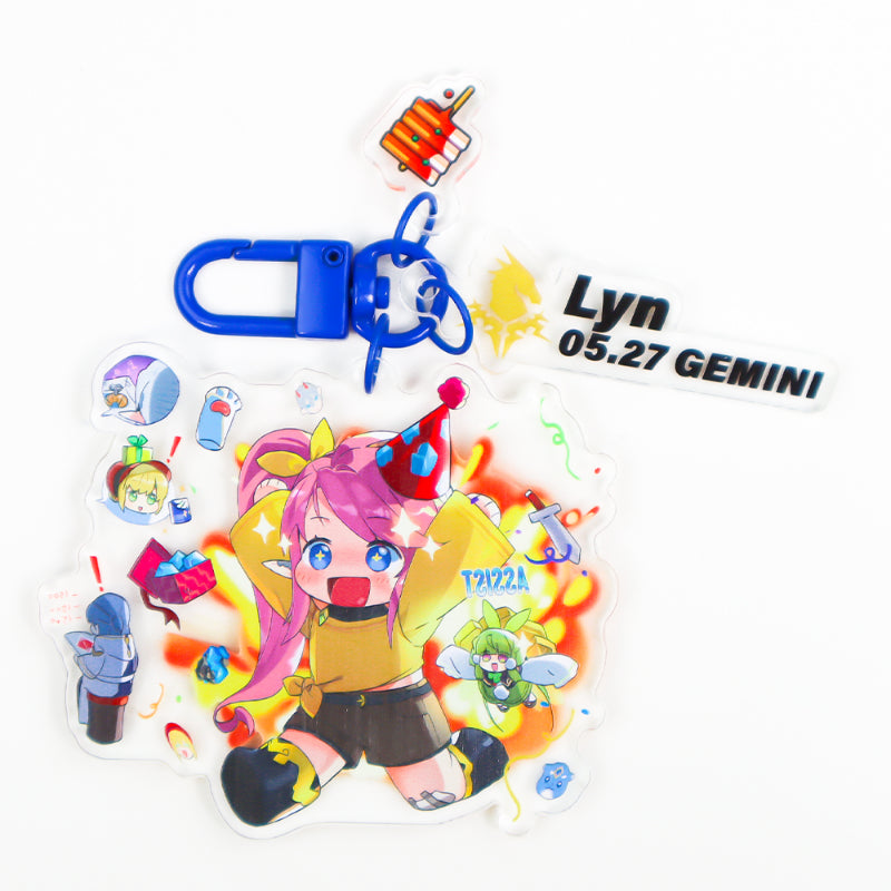 Lord of Heroes x GOODSBEE - Birthday Keyring