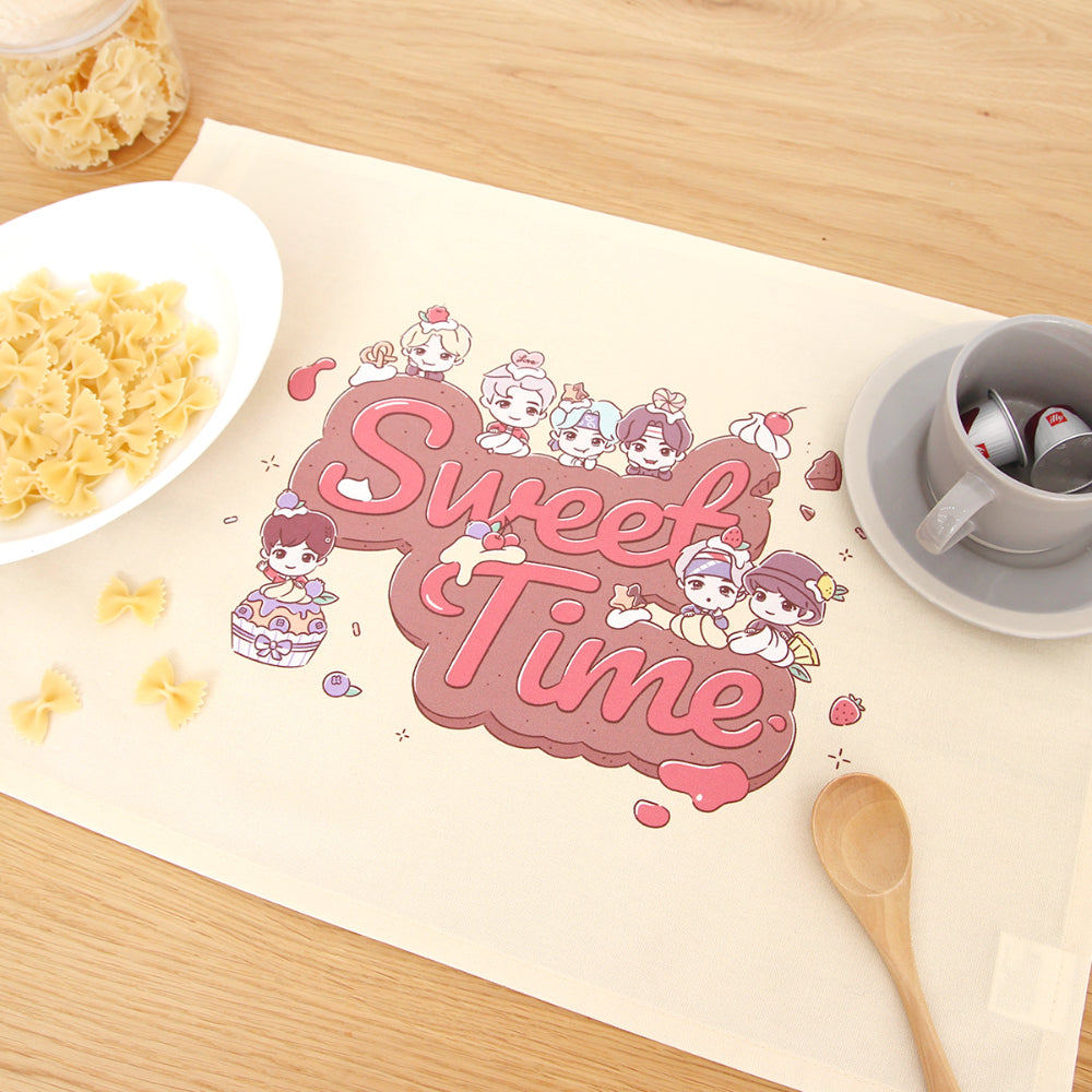 BTS - TinyTAN Sweet Time Kitchen Fabric