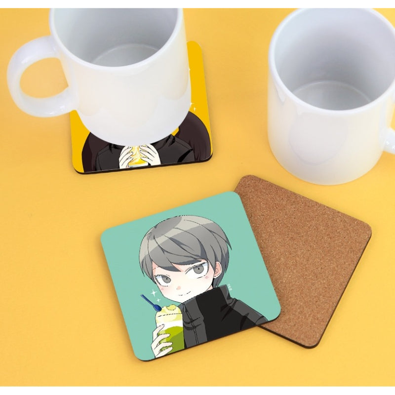 I Don't Want This Kind Of Hero - Cork Coaster