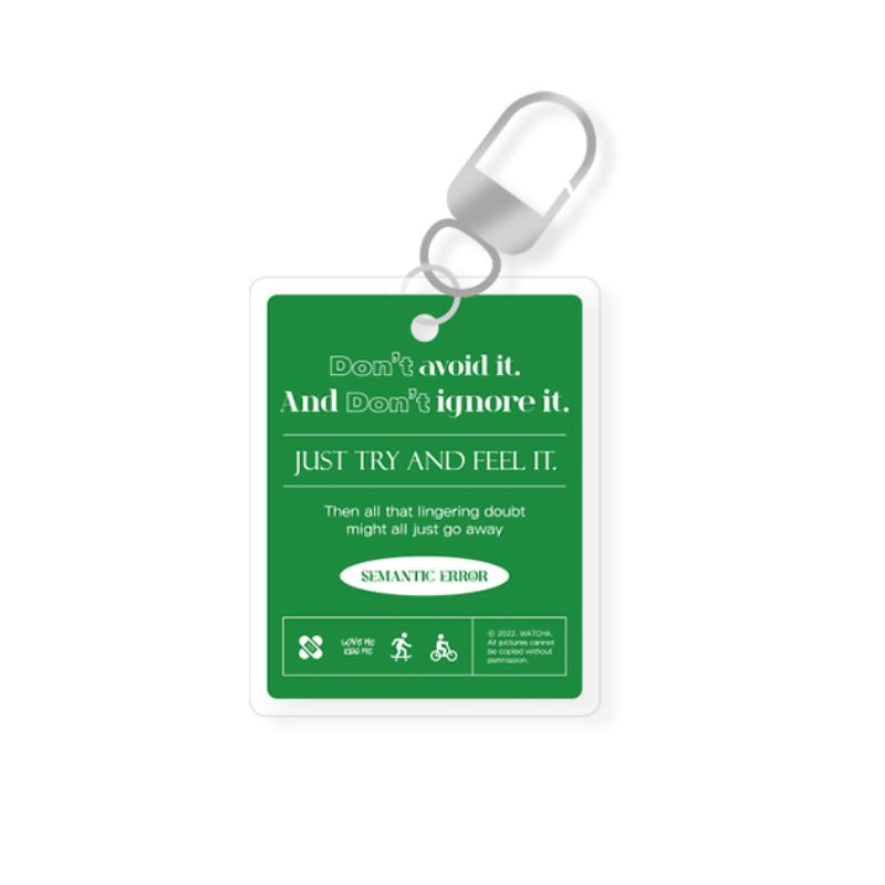 Semantic Error - Official MD - Acrylic Keyring