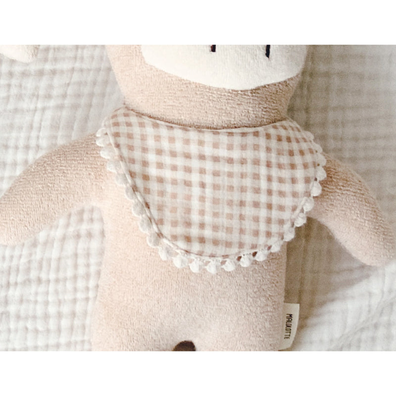 Malolotte x dot to dot - Lovely Doll and Attachment Bib