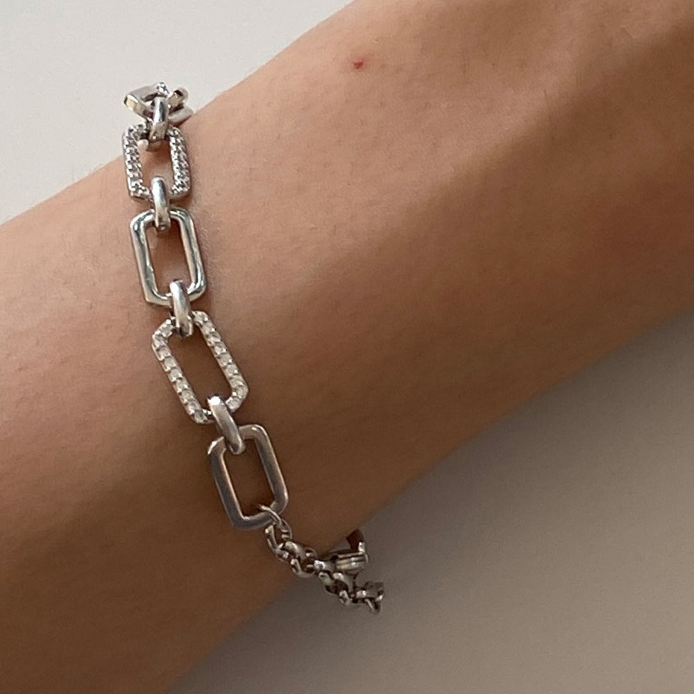 OST - Link Chain Silver Bracelet