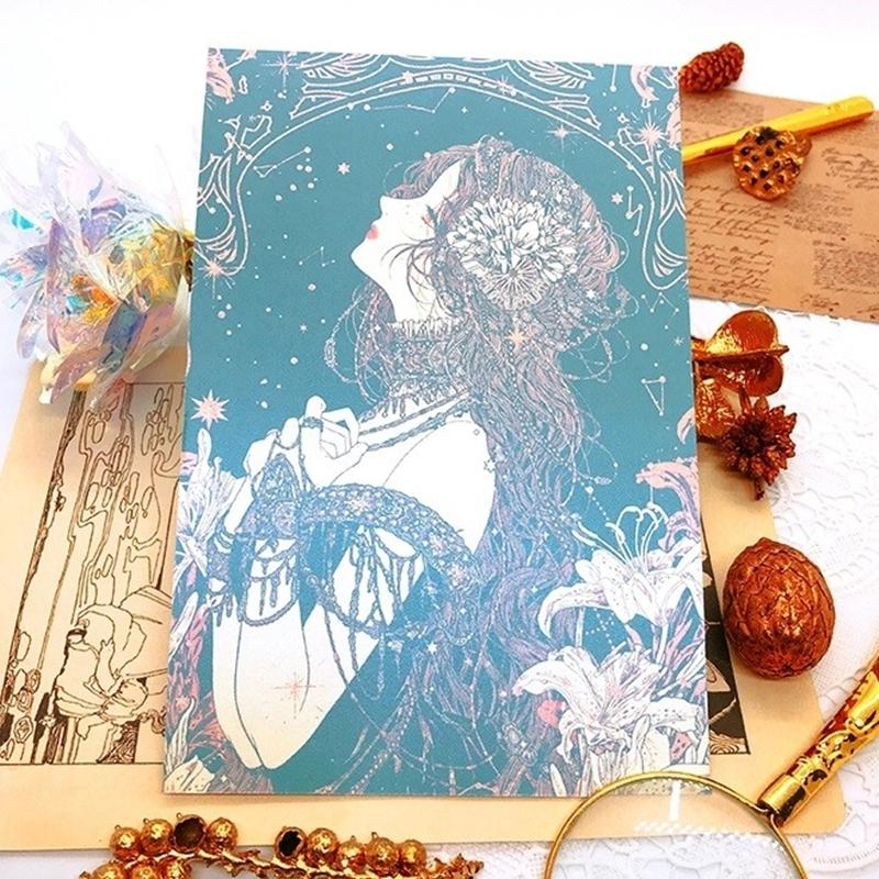 Libet - Gem Gold Foil Postcard Set