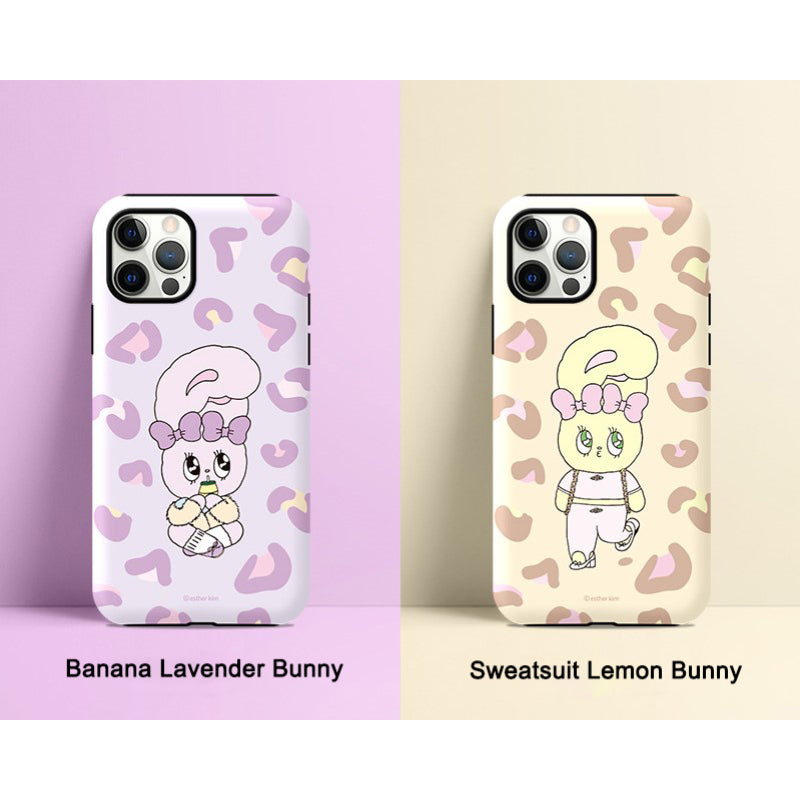 Esther Bunny - Guard Up Phone Case - Leopard Print Series (Samsung)