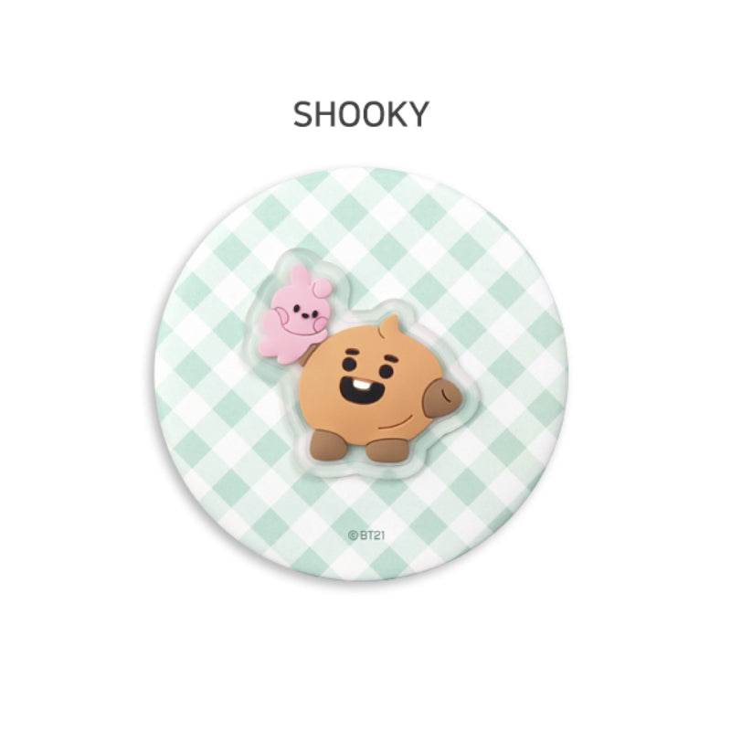 Monopoly x BT21 - Pocket Mirror - Little Buddy