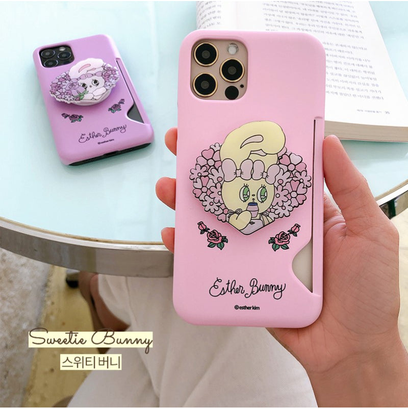 Esther Bunny - Smart Tok Card Phone Case - Flower Series