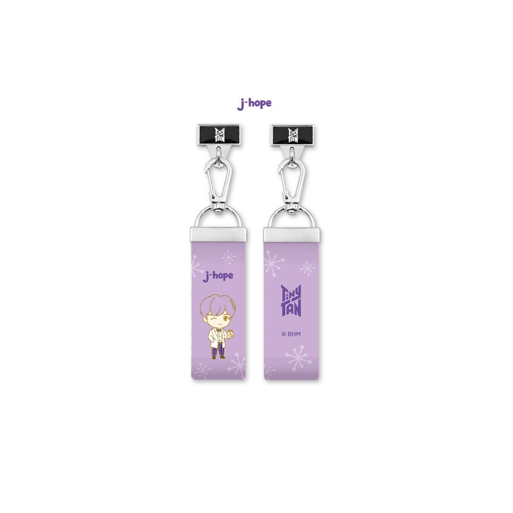 BTS - TinyTAN Purple Holidays Finger Strap