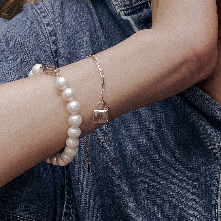 OST - White Pearl Bracelet