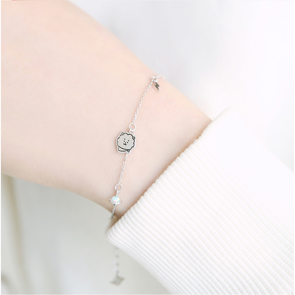 BT21 x OST - RJ Silver Bracelet