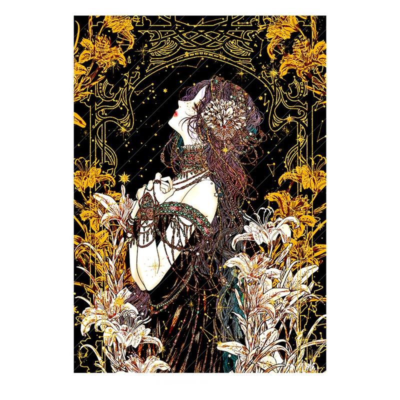 Libet - Gem Gold Foil Postcard Set