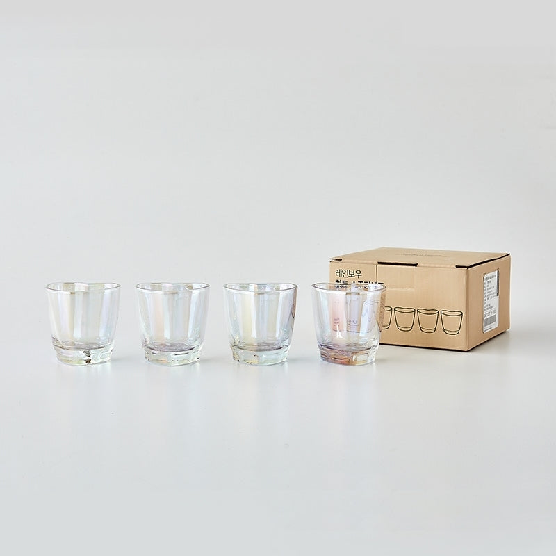 Korean ON Rainbow - Heart Soju Glass Set