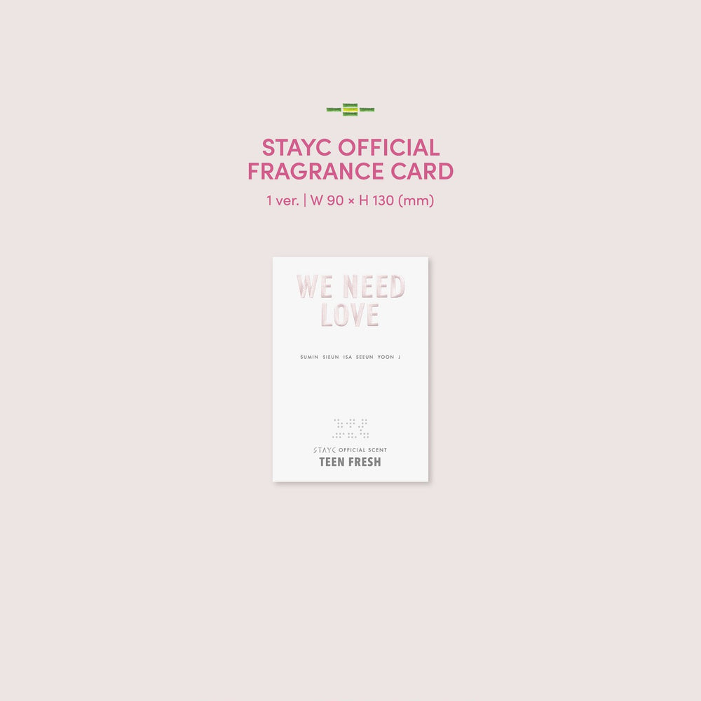 STAYC - We Need Love : 3rd Single Album