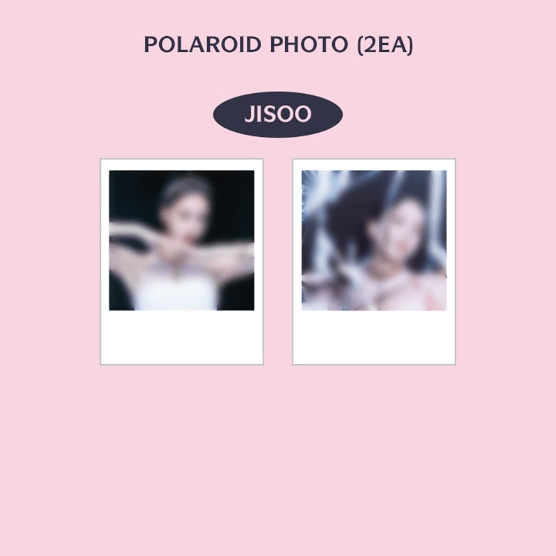 BlackPink - Born Pink - Polaroid Photo + Sticker Set