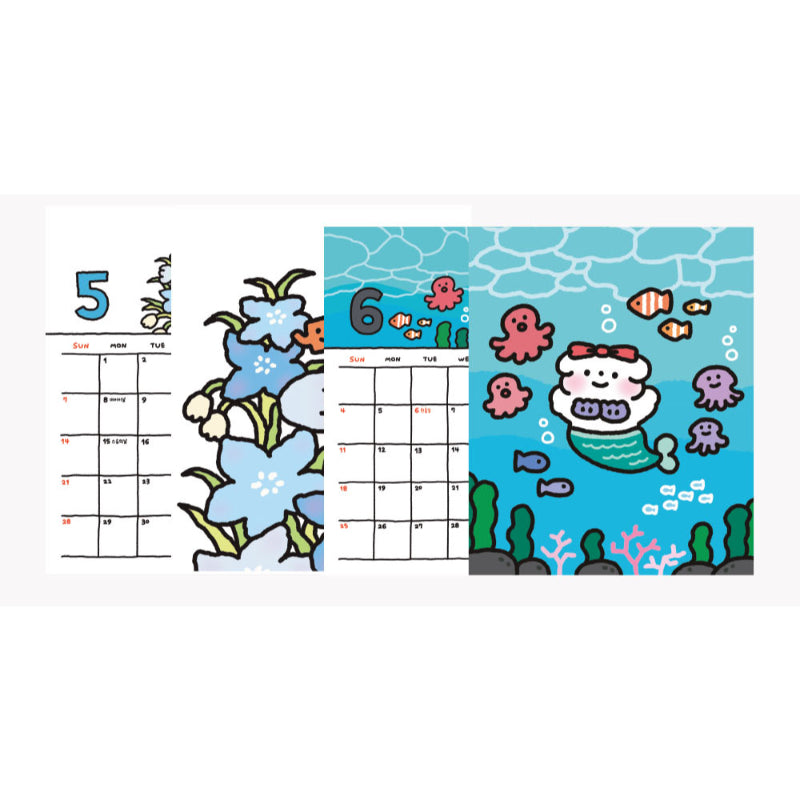 Jelly Crew - ddoodly - 2023 Wall Calendar