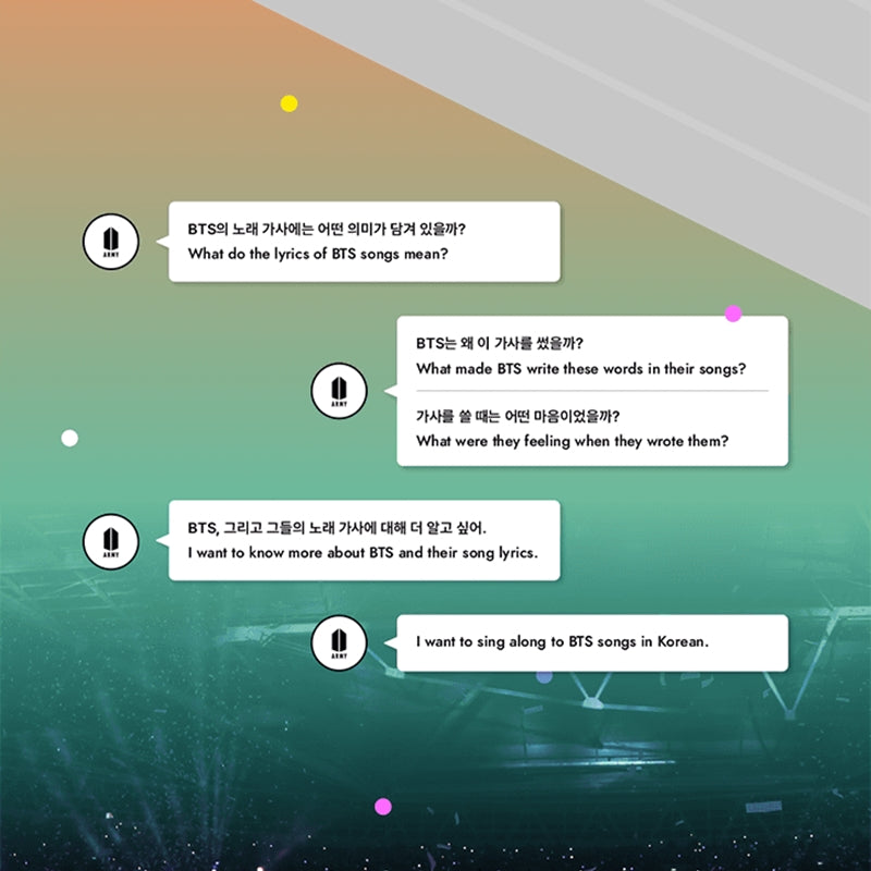 BTS Lyrics Inside